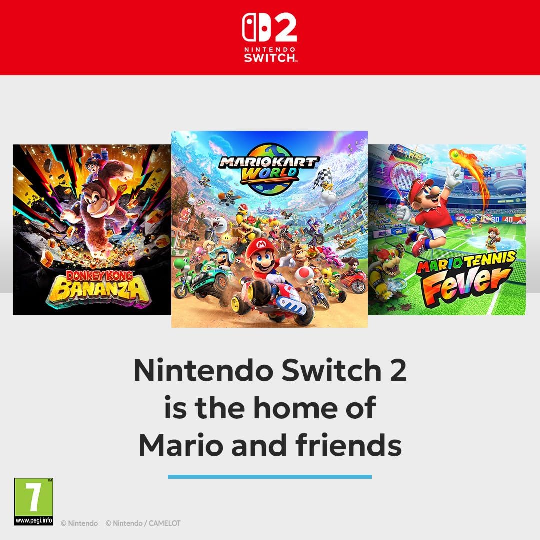 Buy Nintendo,Nintendo Switch 2 Choose Your Game Bundle – 256GB Hybrid Gaming Console with Joy-Con 2, 7.9" 1080p HDR Display, 4K TV Output & Digital Game Download - Gadcet UK | UK | London | Scotland | Wales| Near Me | Cheap | Pay In 3 | Hybrid Game Console
